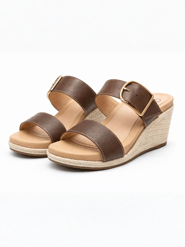 Sandalia Plataforma Charol 5011